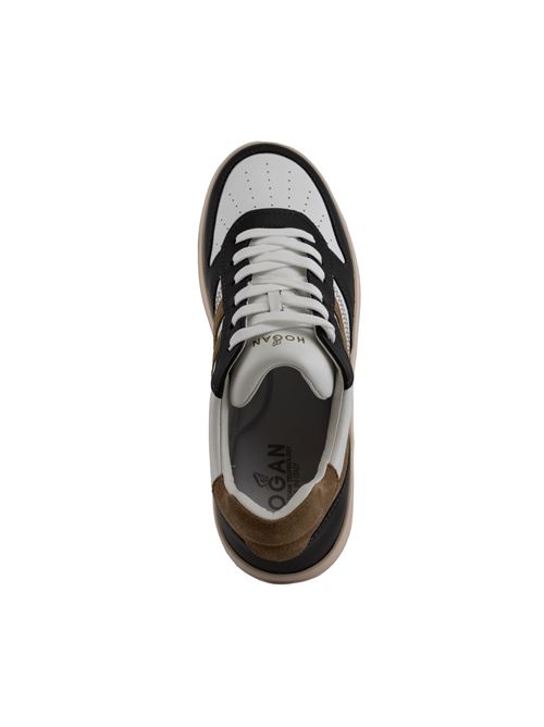 Sneakers h630 bianco marrone HOGAN | HXM6300EU50 ODZ834L